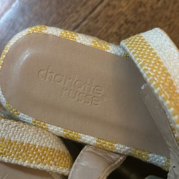 NWOT Charlotte Russe Espadrilles Wedge Platforms with Ankle Strap - Picture 8 of 10